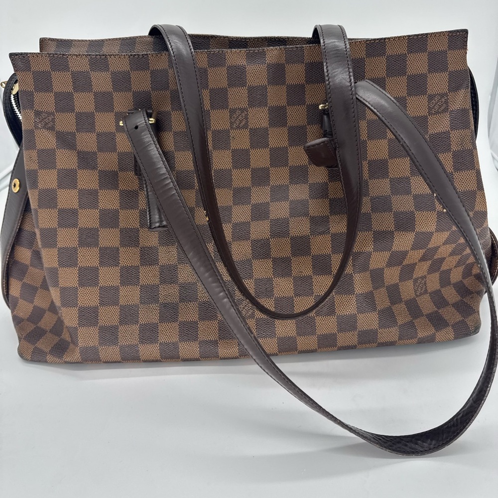 Louis Vuitton Chelsea Zip Tote Damier Ebene